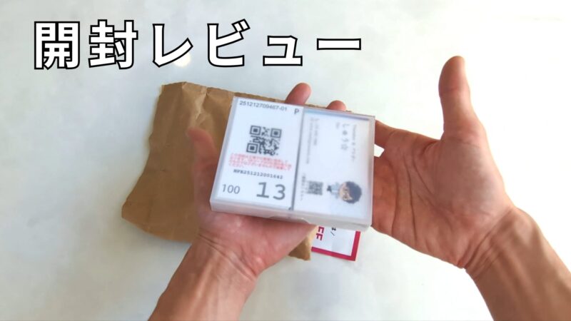 ラクスルから届いた高品質なCanvaデザインの名刺（100枚741円）